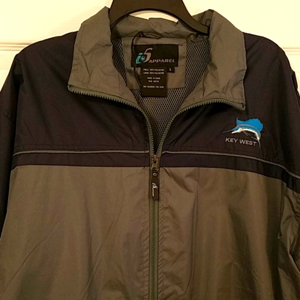 i5 Apparel Rain Jacket with Key West Embroidery